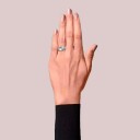Jane Kønig Reflection Signet Ring Sølv RSR01-S-AW2000_52 - Unisex - 925 sterling silver