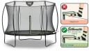 EXIT Silhouette Trampoline 244 cm, Svart