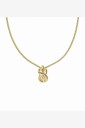 Snö of Sweden   Halskjede Everly Knot Neck 40 45 Plain   Gull