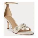 Lauren Ralph Lauren Soft Nappa Allie M Flwr Sn Hes   White   38