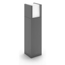 PHILIPS ARBOUR LED SOKKELLYS 6W, ANTRASITT