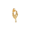 Jane Kønig Butterfly Øredobber Single 18 kt. Gullbelagt sølv BH-HS23-G-Højre - Dame - 925 sterling silver