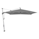 Glatz Sombrano S+ fritthengende parasoll 300 x 300 cm kat.4 anodisert aluminium / 420 Smoke Glatz
