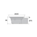 Jafo Gulvsluk PS 86 for Belegg Hull Rist