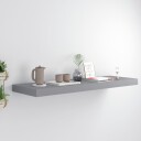 vidaXL Flytende vegghylle gr? 80x23,5x3,8 cm MDF