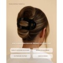 Lenoites   Eco Friendly Flat Hair Clip   Svart