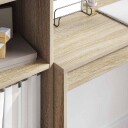  Skrivebord Sonoma eik Konstruert tre 100 x 40 x 76 cm Enkelt
