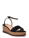 Lauren Ralph Lauren Leona Suede Espadrille - Black - 40