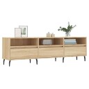 vidaXL TV-benk sonoma eik 150x30x44,5 cm konstruert tre 8720845875220