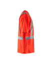 Blåkläder t skjorte varsel UV beskyttet   Rød highvis   L