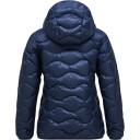 Peak Performance Helium Down Hood Jacket Dame Blue Shadow XS