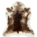 Skinnwille Reindeer teppe 90x110 imitasjon