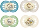 MAM Original Night Smokker 6-16m 4-Pack Blå/Nøytral