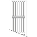 Stelrad radiator toppgrill modell Accord T11 L1000 Hvit høyglans