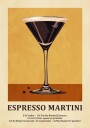 Espresso Martini Plakat Plakat / 40x50cm