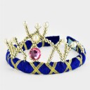 Den Goda Fen Velvet Tiara Blue 14 cm F2535