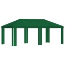  Gazebo Deksel 6 x 3 m Grønn Polyester 190