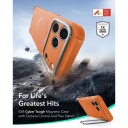 ESR Cyber Tough Kickstand MagSafe Mobildeksel for iPhone 18 Pro / 17 Pro - Oransje