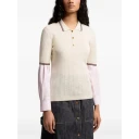 Moncler Dame Strikkevarer Hvit S,