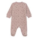 Fixoni Romper Ls Velour - Pink - 74