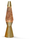 iTotal XL1770 Lava Lampe 36cm Golden Glitter