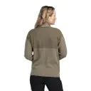 Tufte Wear Robin Stitch Half Zip-Ullgenser Dame - 302 Vetiver/Olive Night M