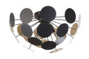 Plafond Damatria Svart / Gull