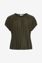 Vila - Bluse viTahlia O-neck Capsleeve - Grønn