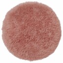 vidaXL Putetrekk 2 pcs HEERLEN Rosa Ø 30 cm PV Fleece