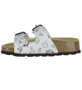 Superfit Sandaler   Fussbett tøffel   Hvit/Svart m. Trykk   Superfit   27   Sandals