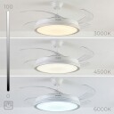 Takvifte 70 W med RGB LED og fjernkontroll