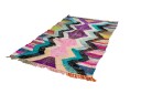 Marokkansk Boucherouite teppe 130 x 235 cm Størrelse: 130 x 235 cm