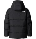 The North Face Teens' North Down Fleece Lined Short Parka TNF Black XL