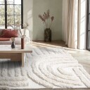 Ryetepper   Cazorla Natural Cotton Shaggy off white Størrelse: 160 x 230 cm