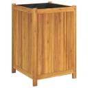 Plantekasse med foring 50x50x75 cm helte akasie