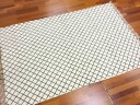 Filleryer   Agadir sort/hvit Størrelse: 135 x 200 cm