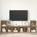  TV benksett 4 pcs artisan eik 37 x 35 x 72 cm Konstruert tre
