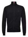 Tommy Hilfiger Pima Org Ctn Cashmere Zip Thru - Black - M