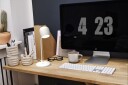 Kreafunk - Ellie - Lamp with wireless charger - White (KFEW01)
