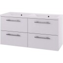 Servantskap Linn Bad Ingrid Dobbel med 4 Skuffer 110112D4S