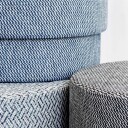 Normann Copenhagen Silo Pouf Small Puff Riviera Blue