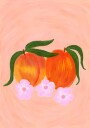 Peaches Plakat Plakat / 40x50cm