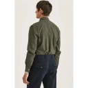 Morris Watts Flannel Shirt Slim Fit   Khaki green   XXL