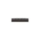 Graph Tech Pt-6116-00 Svart Tusq Xl Slotted Nut 1 11/16" Long, Rounded, Flat
