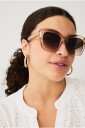 Ellos Collection   Klassiske Chunky solbriller   Orange