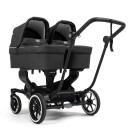 Tvillingvogn NXT Twin Black Inkl. liggedeler Lounge Black Eco Emmaljunga