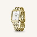 Rosefield Octagon XS Gold OWGSG-O60 - Dame - 24 mm - Analog - Kvarts urverk - Mineralglas