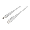 DACOTA PLATINUM USBC-USBC KABEL 2 M, HVIT