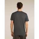 Icebreaker Mer 150 Tech Lite SS Tee Bear Catch Herre Obsidian XL