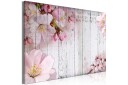 Tavle Flowers On Boards 1 Part Wide 90X60 Artgeist sp. z o. o.